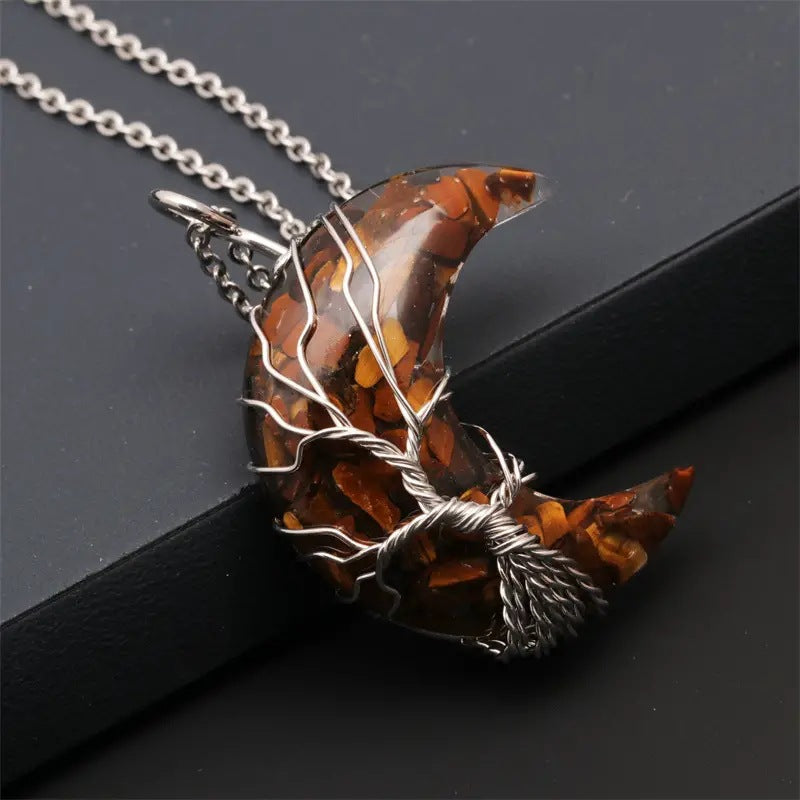 Luna Gemstone Necklace