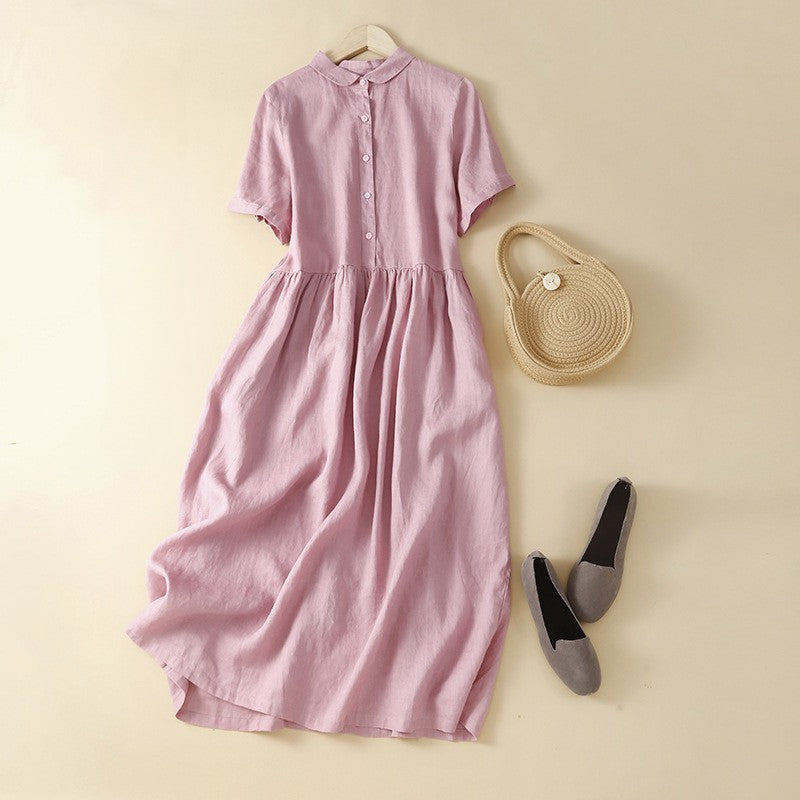 Isa Linen Dress