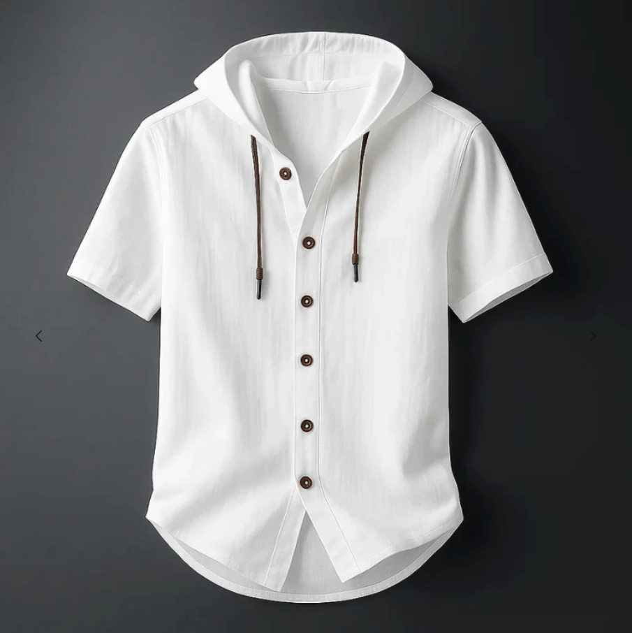 Evans Linen Hoodie