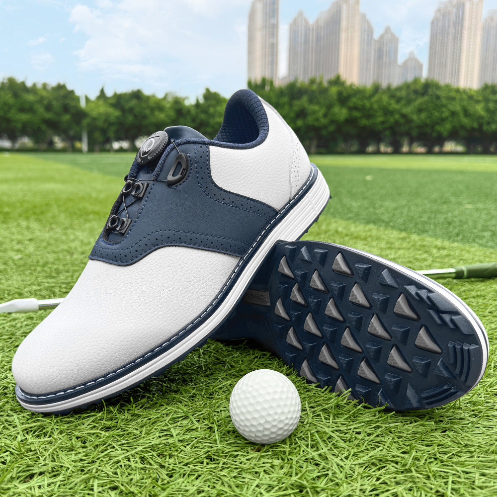 Antonio Golf Shoes on the course — BOA-laced leather golf footwear