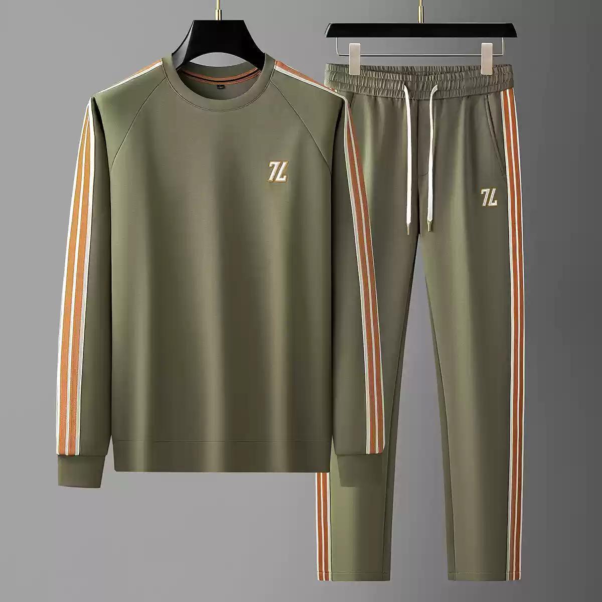 Fabian Tracksuit in Olive Green